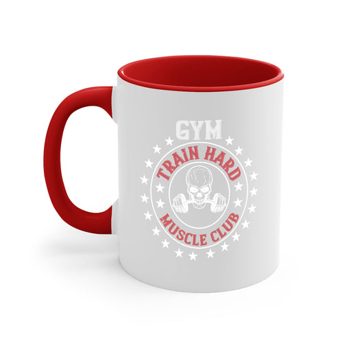 Gym train hard mucle club gym-Mug / Coffee Cup