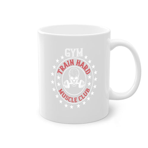 Gym train hard mucle club gym-Mug / Coffee Cup
